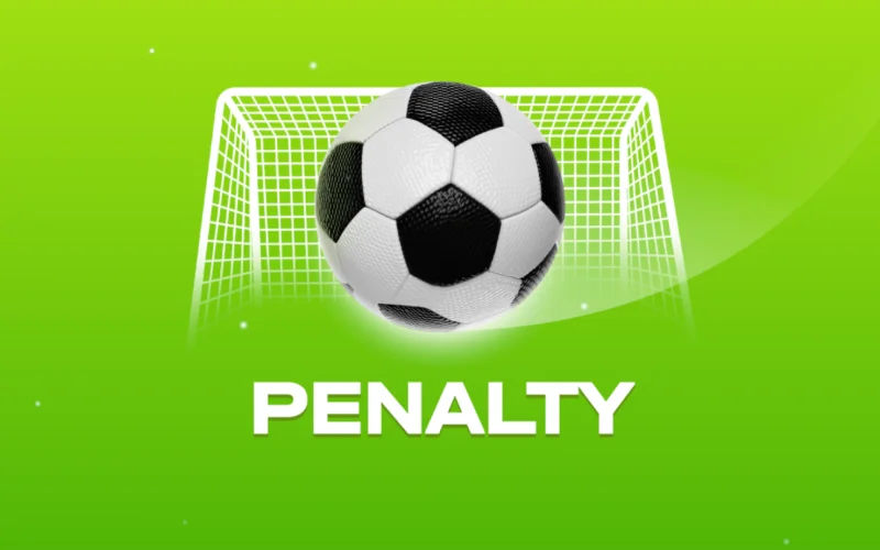 Llega a la última ronda del famoso juego Penalty del casino 1Win.